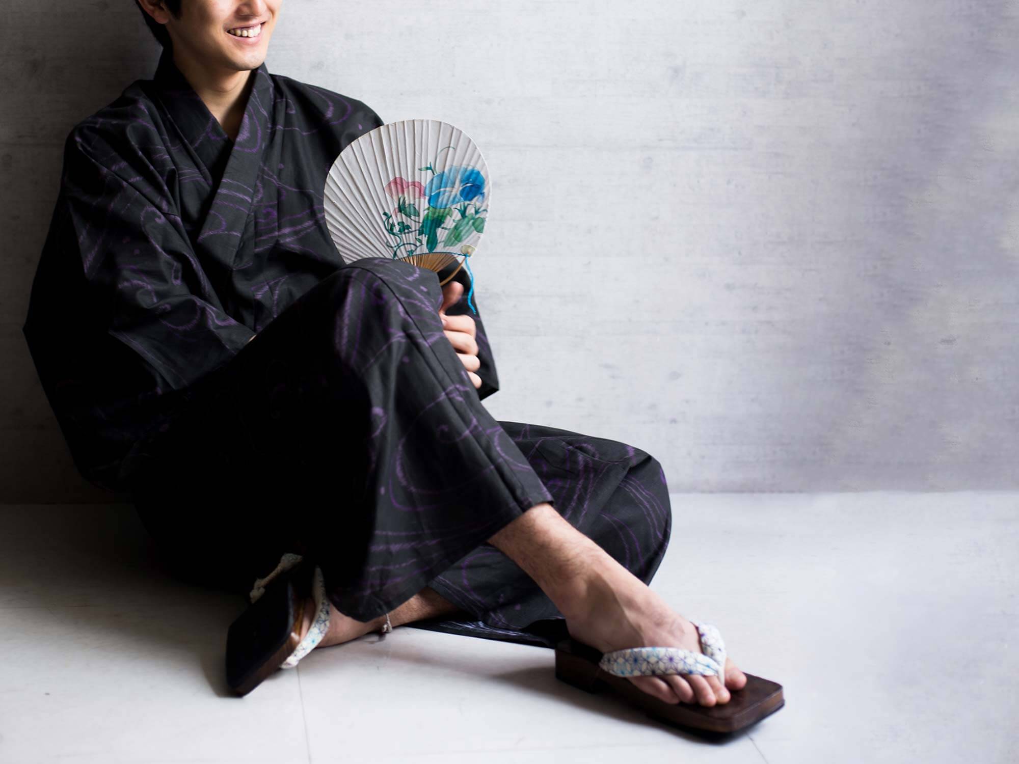 We also have yukata for men.